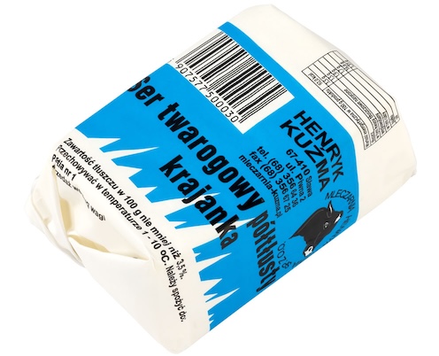 Ser twarogowy półtłusty - krajanka